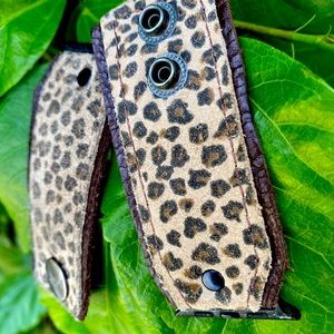 Natural Safari Leopard Bow Band from SparklBands